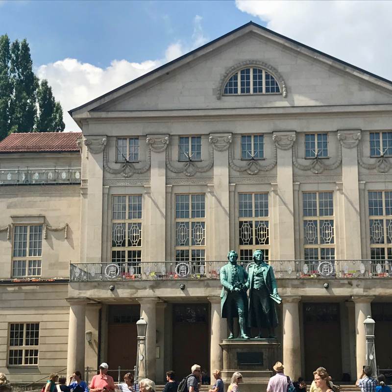 Goethe und Schiller, zwei Größen ihrer Zeit